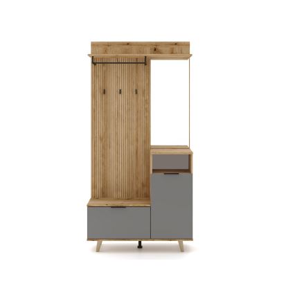 Panou de hol SVEN cu oglindă, maro/grafit