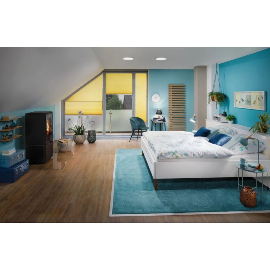 Panou dimabil LED/18,5W ATRIA 230V 2700K alb Paulmann 70868