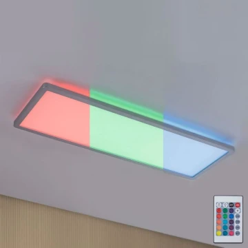 Panou dimabil LED/20W RGBW ATRIA 230V Paulmann 71020 + telecomandă