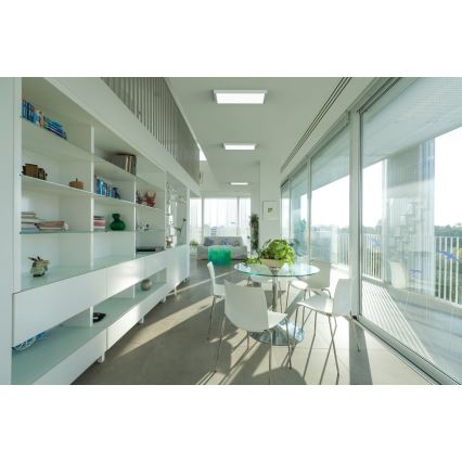 Panou LED aplicat APLED QUADRA LED/40W/230V 4000K 60x60cm IP41