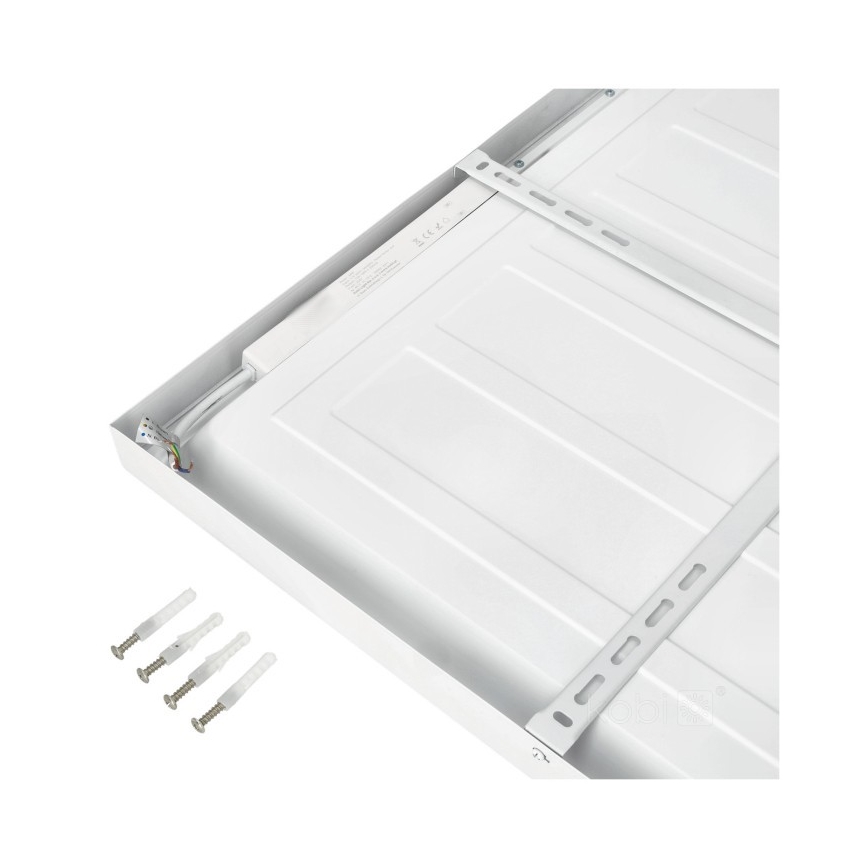 Panou LED aplicat BRISBANE LED/36W/230V 4000K 59,5x59,5 cm alb