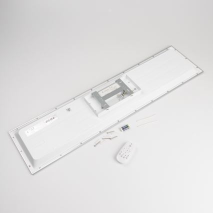 Panou LED aplicat, dimabil, 32W/230V, 2700-6500K, 25x100 cm, alb + telecomandă