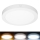 Panou LED aplicat/încastrat 2-în-1, 18 W, 230 V, 3000/4000/6000 K, Ø 22,5 cm, IP54, alb