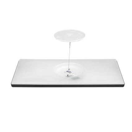 Panou LED aplicat NIVERA LED/32W/230V IP54 3000/4000/6000K 29,5x59,5 cm negru