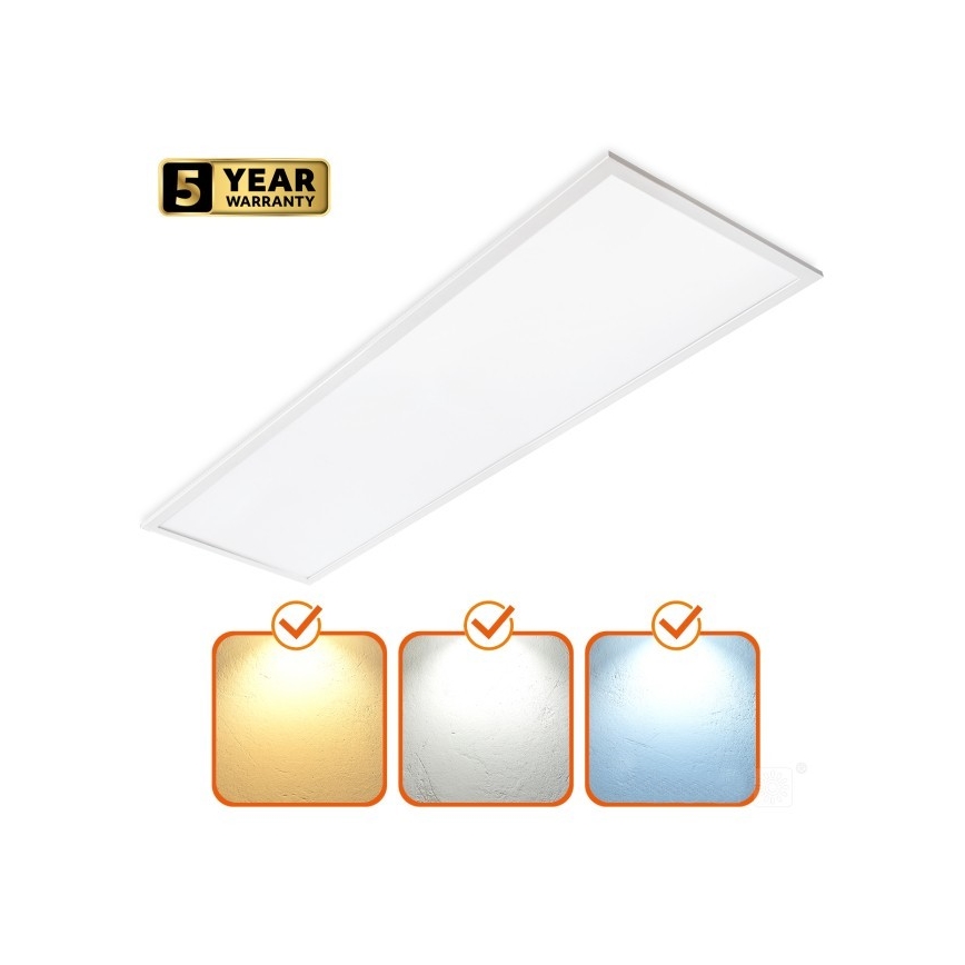 Panou LED dimabil încastrat CAPRI LED/25/36/40W/230V 3000/4000/5700K IP44 30x120 cm