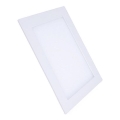 Panou LED încastrat 30x30 cm, 24W, 230V, 3000/4000/6000K, alb
