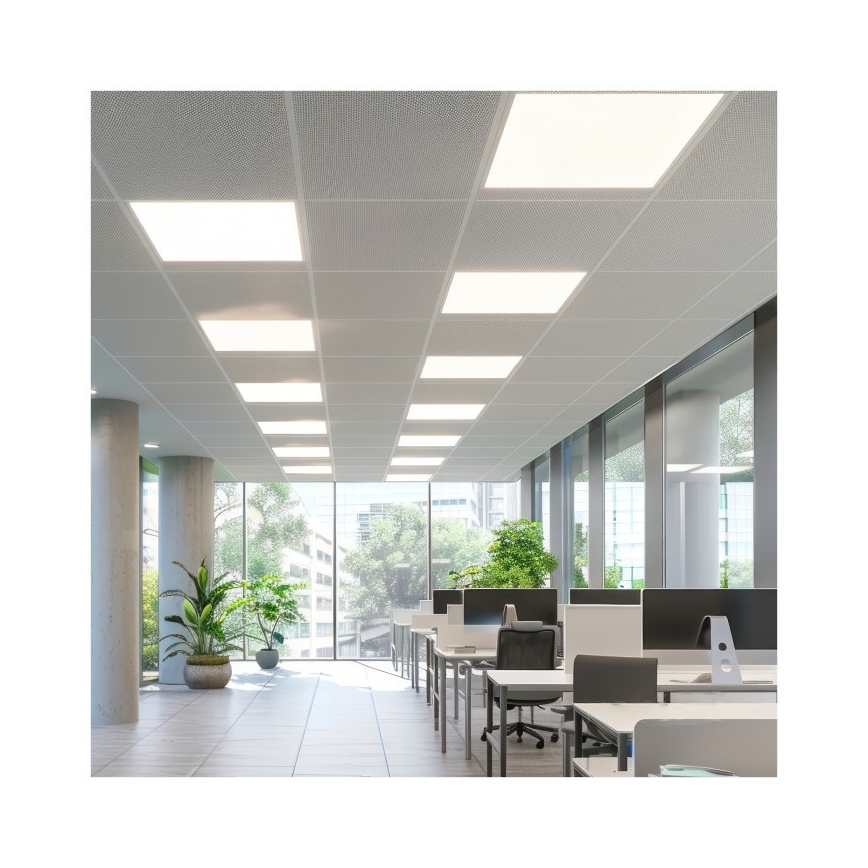 Panou LED încastrat CAPRI LED/25/30/40W/230V 3000/4000/5700K 62x62 cm alb