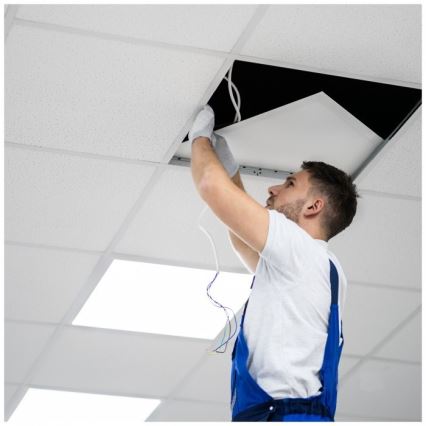 Panou LED încastrat CAPRI LED/25/30/40W/230V 3000/4000/5700K 62x62 cm alb