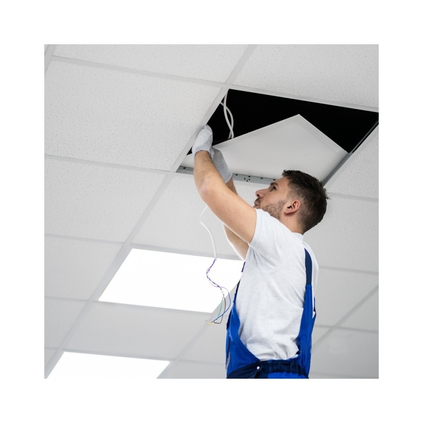 Panou LED încastrat CAPRI LED/25/30/40W/230V 3000/4000/5700K 62x62 cm alb