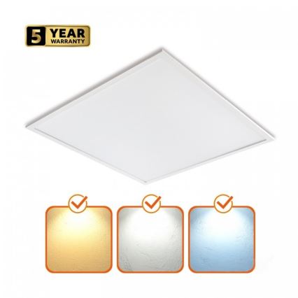 Panou LED încastrat CAPRI LED/25/30/40W/230V 3000/4000/5700K 62x62 cm alb