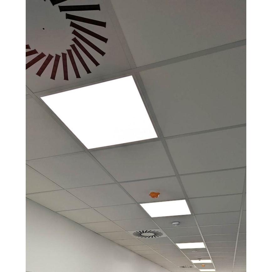 Panou LED dimabil încastrat pentru baie STELLA LED/28/32/36/40W/230V 59,5x59,5 cm CRI 90 IP44 alb