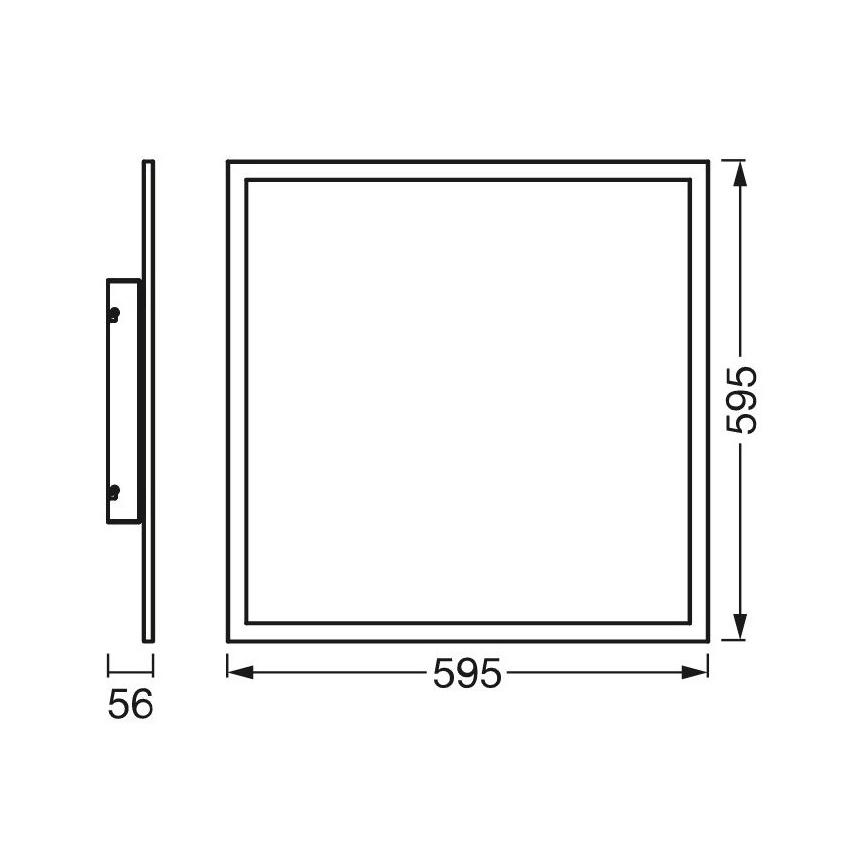 Panou LED PLANON LED/40W/230V Ledvance