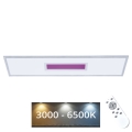 Panou LED RGB dimabil LED/24W/230V 3000-6500K + telecomandă