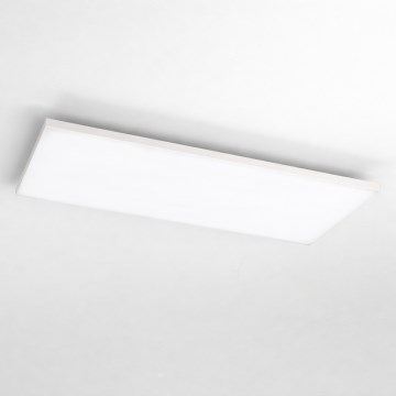 Panou LED RGBW aplicat, dimmabil, LED/13,5W/230V, 3000-6500K, 29,5x59,5 cm, argintiu + telecomandă