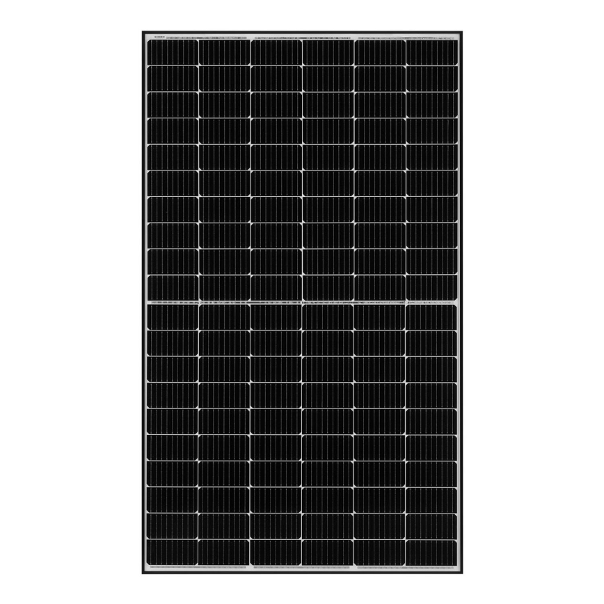 Panou solar fotovoltaic JA SOLAR 380 Wp cadru negru IP68 Half Cut