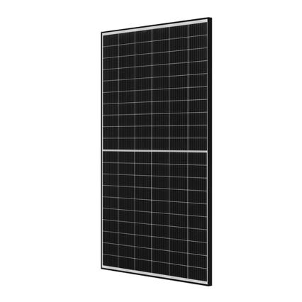 Panou solar fotovoltaic JA SOLAR 380 Wp cadru negru IP68 Half Cut