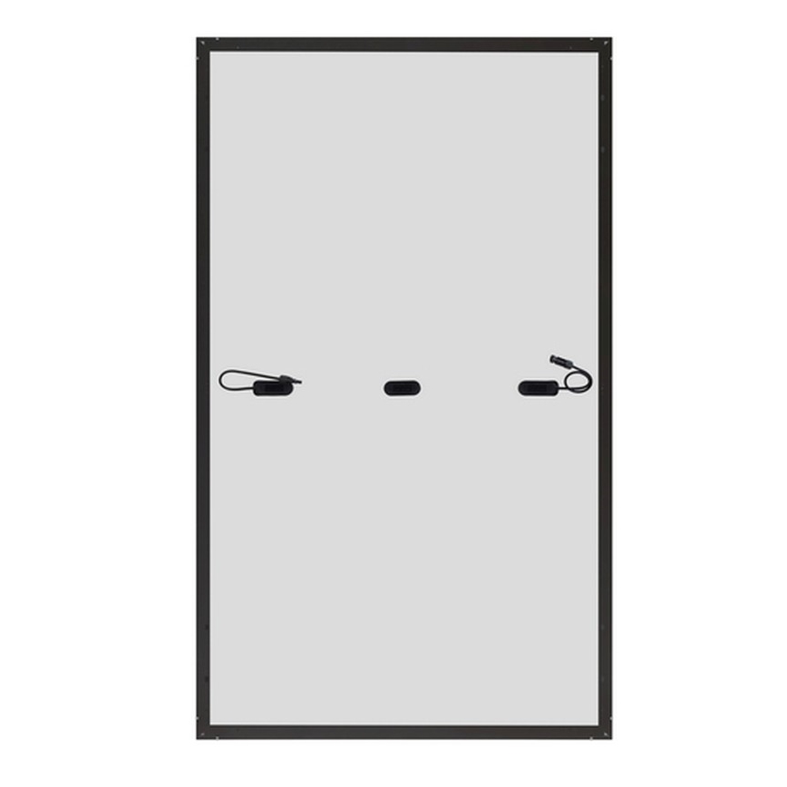 Panou solar fotovoltaic JA SOLAR 380 Wp cadru negru IP68 Half Cut