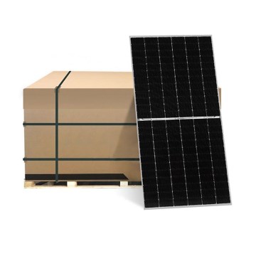 Panou solar fotovoltaic JINKO 545Wp cu ramă argintie IP68 Half Cut bifacial - paletă de 36 bucăți