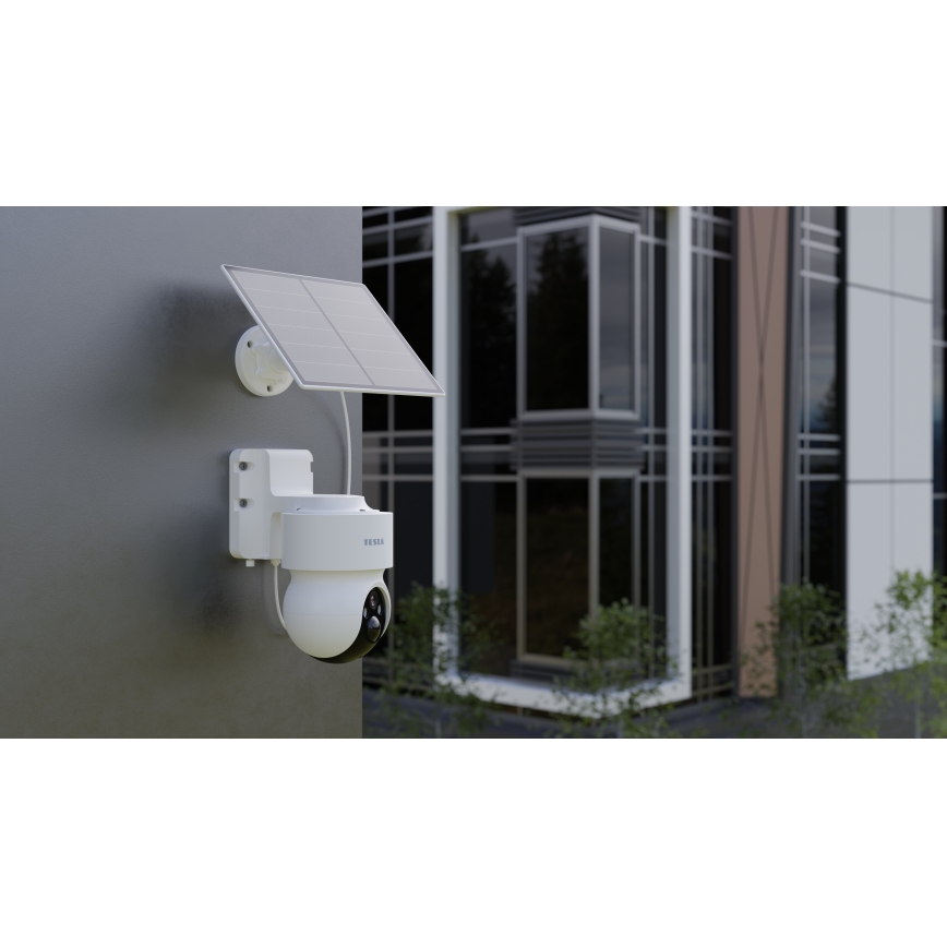 Panou solar pentru camere de supraveghere inteligente TESLA Smart 5W IP65