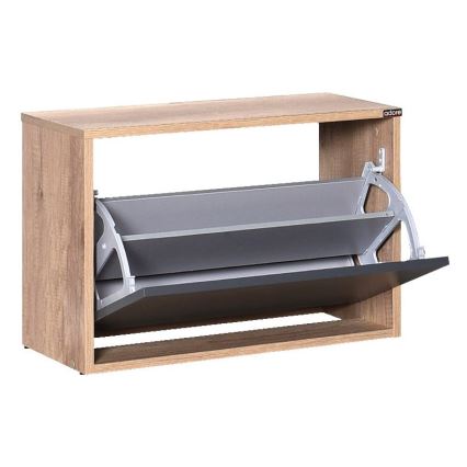 Pantofar 42x60 cm maro/antracit