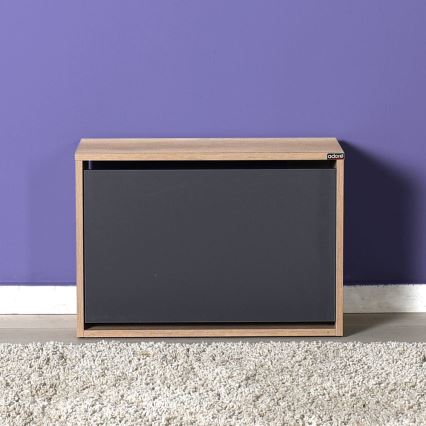 Pantofar 42x60 cm maro/antracit