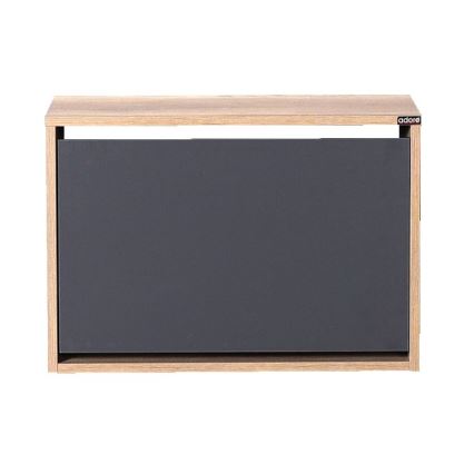 Pantofar 42x60 cm maro/antracit