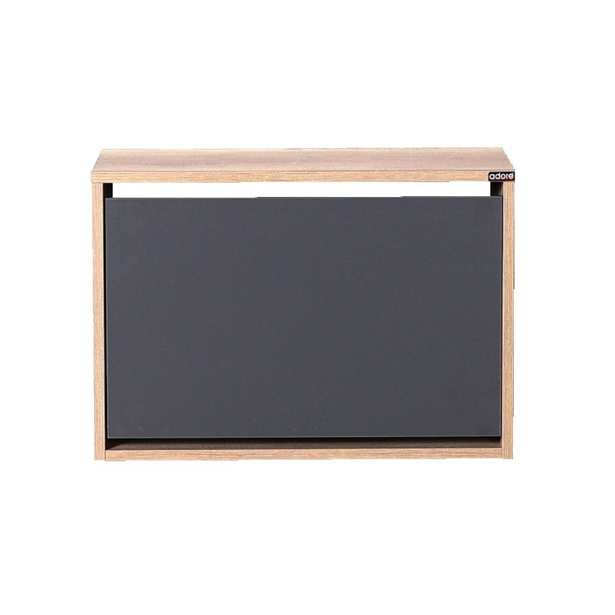 Pantofar 42x60 cm maro/antracit