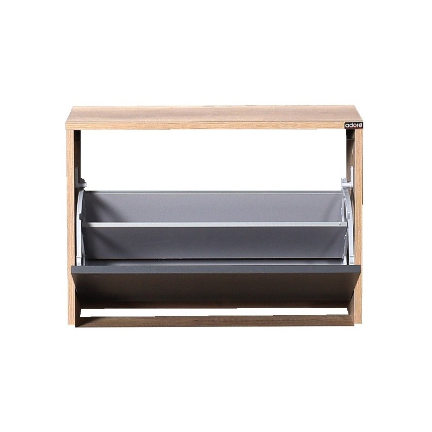 Pantofar 42x60 cm maro/antracit