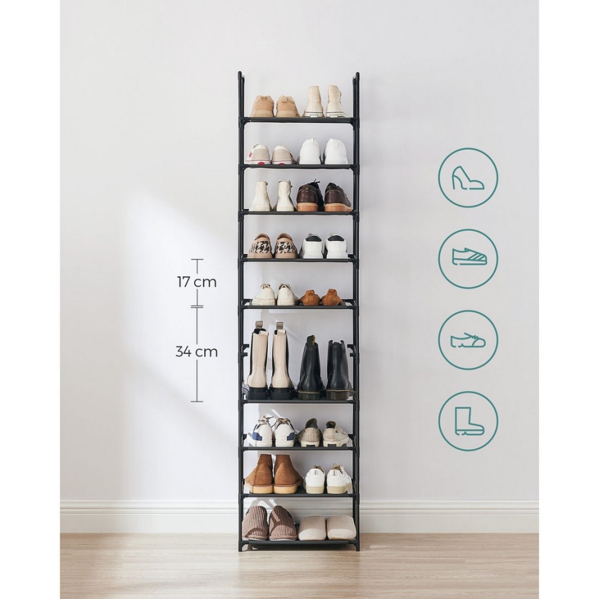 Pantofar ALVORO, negru