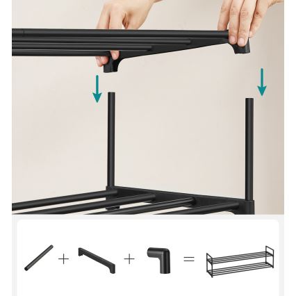 Pantofar ALVORO, negru