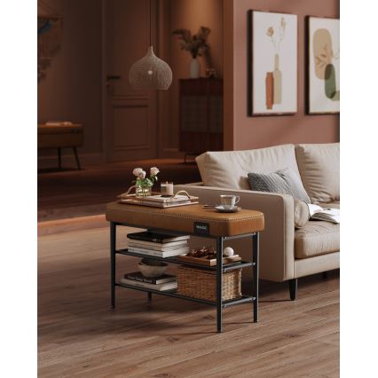 Pantofar ANDOR maro/negru