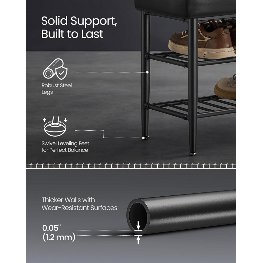 Pantofar ANDOR negru