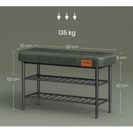 Pantofar ANDOR verde/negru