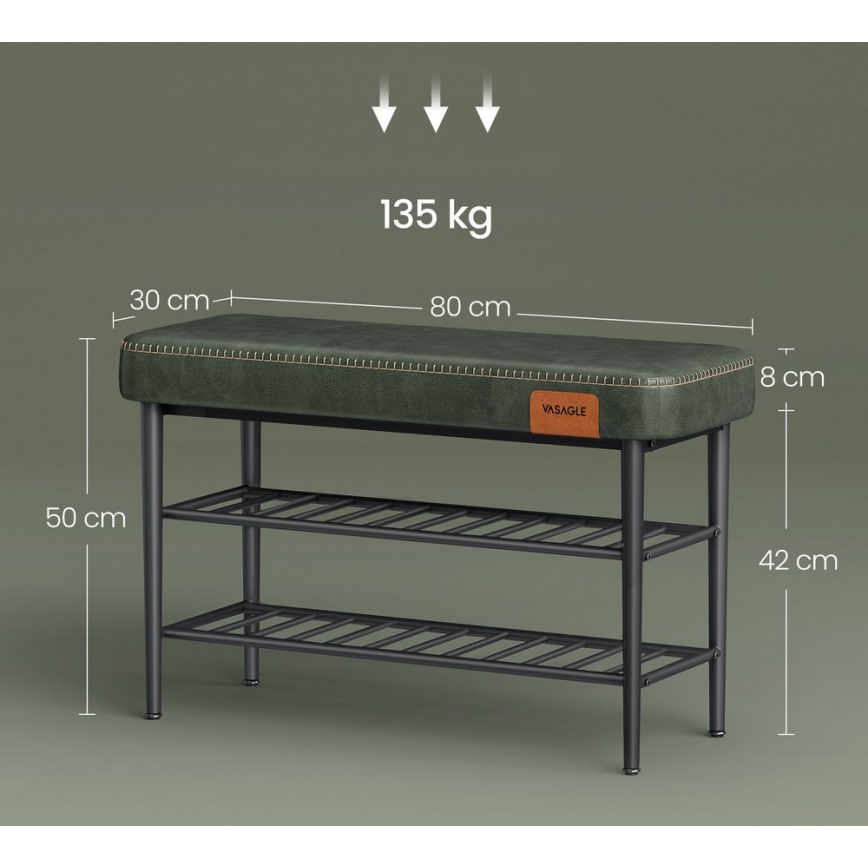 Pantofar ANDOR verde/negru