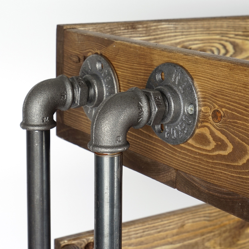 Pantofar BORU 50x90 cm negru/molid