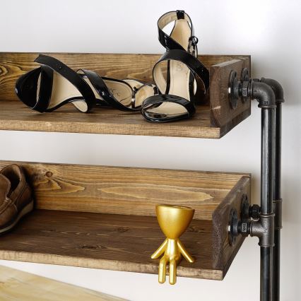 Pantofar BORU 50x90 cm negru/molid