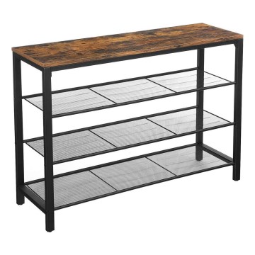 Pantofar DAVOR maro/negru