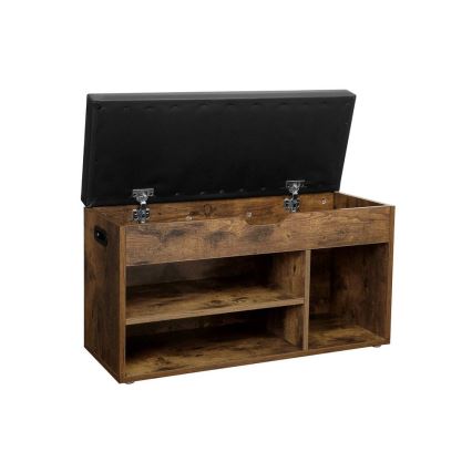 Pantofar DAVOR maro/negru