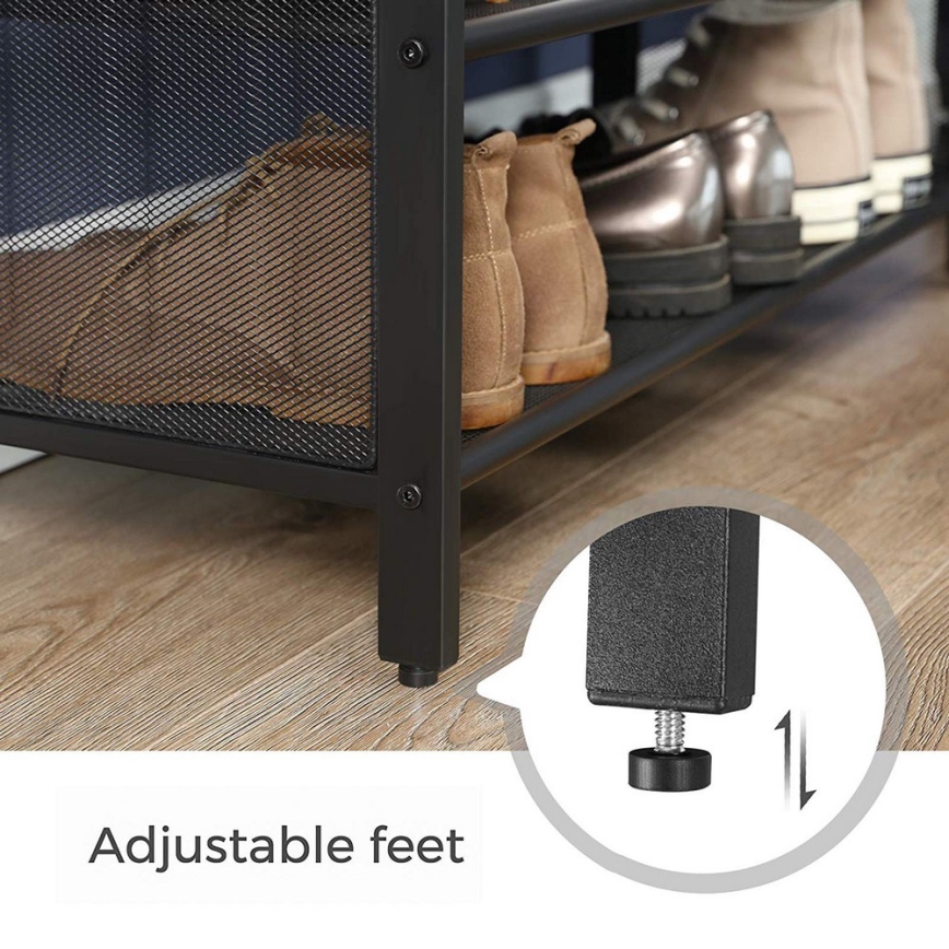 Pantofar DAVOR, maro/negru