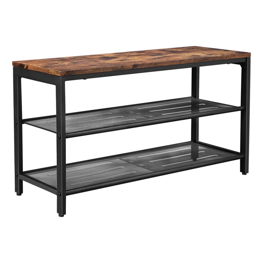 Pantofar DAVOR maro/negru