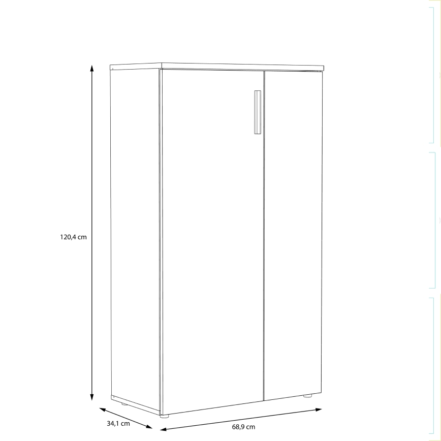 Pantofar ETON, alb/gri, aspect beton