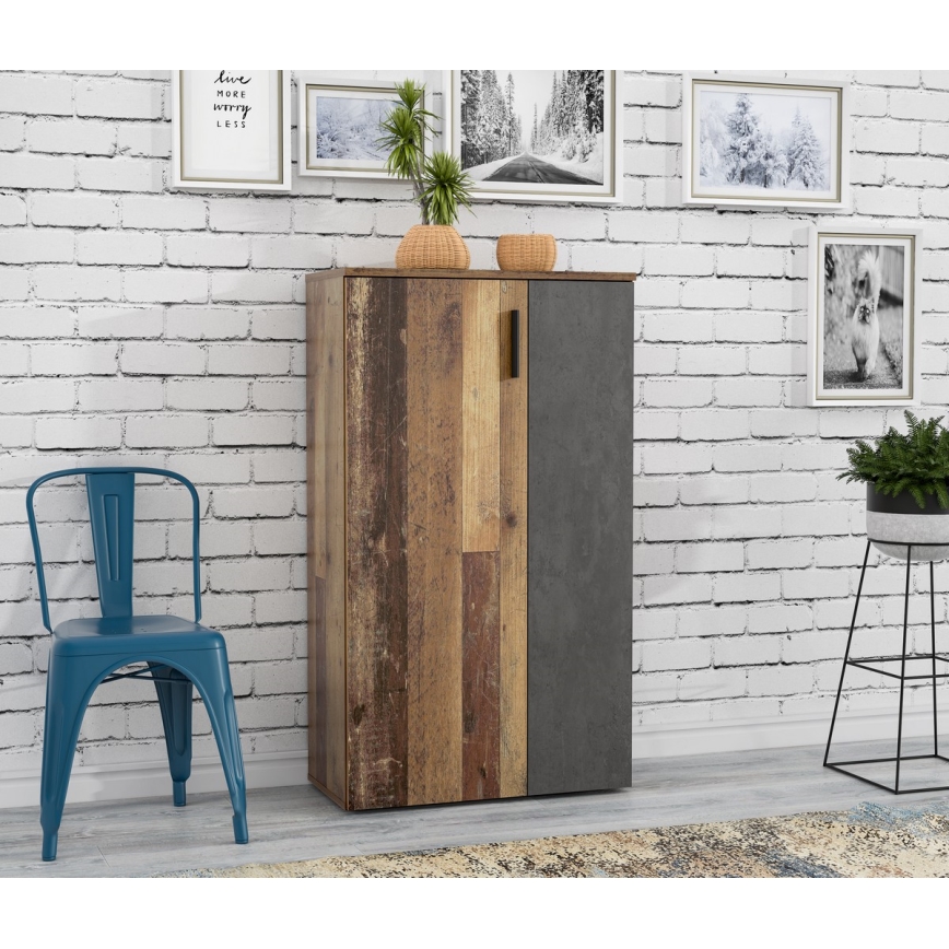 Pantofar ETON, maro/antracit