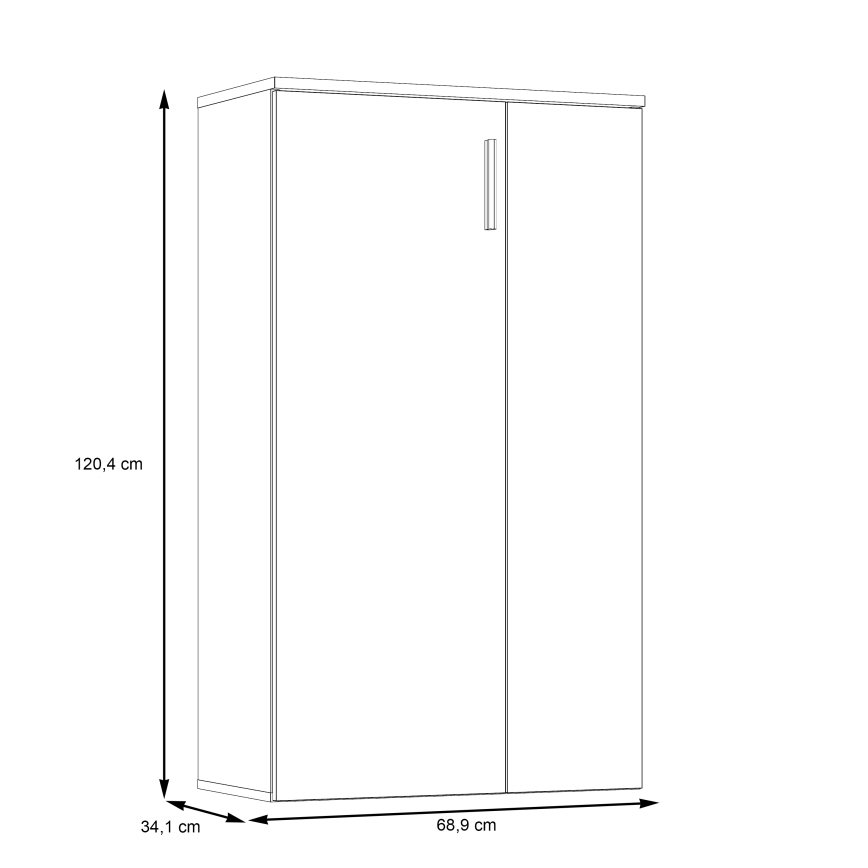 Pantofar ETON, maro/antracit