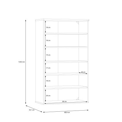 Pantofar ETON, stejar artisan/verde