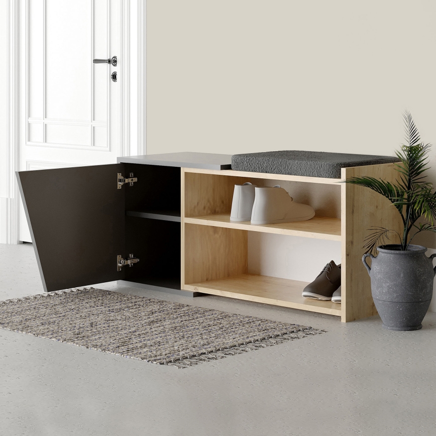 Pantofar FIONA 37x104 cm maro/antracit