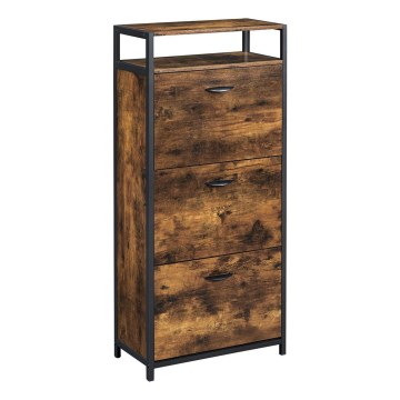 Pantofar FIRA maro/negru