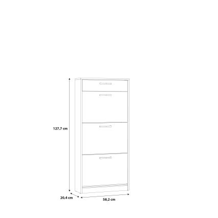 Pantofar KAVI, stejar artisan