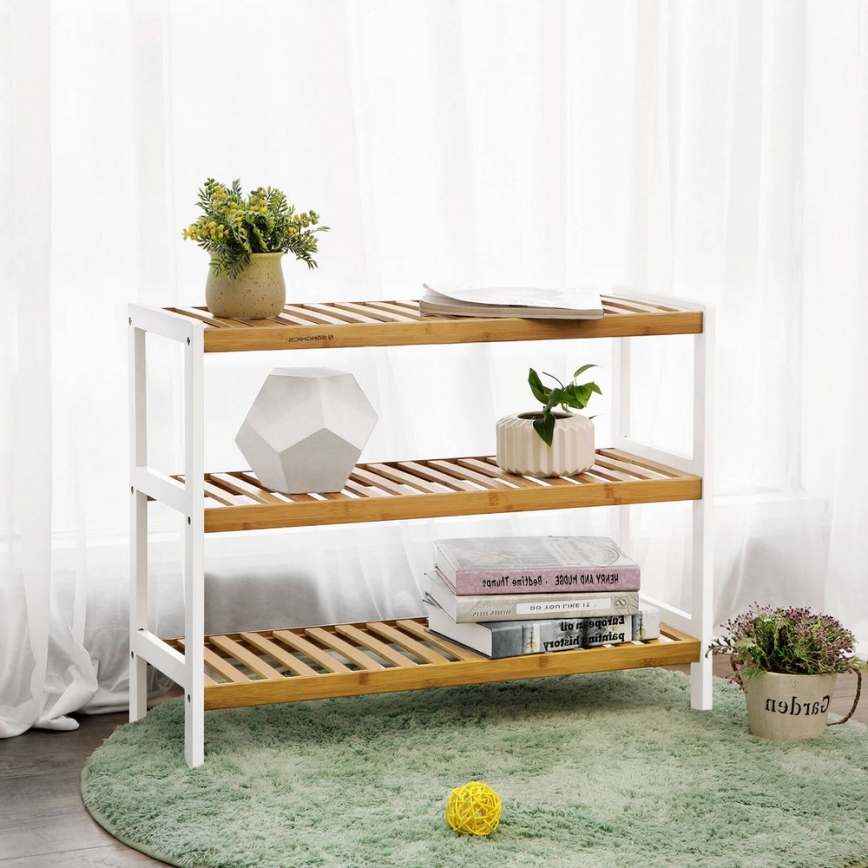 Pantofar MATE maro/alb