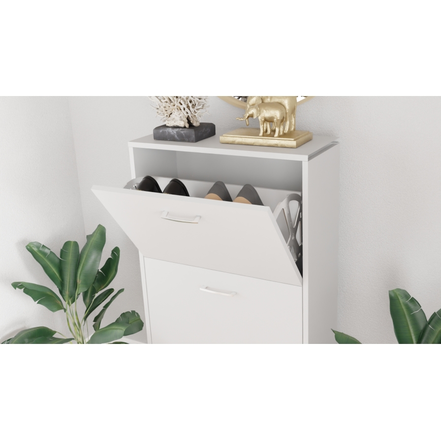 Pantofar PIGO 60x109x25 cm, alb