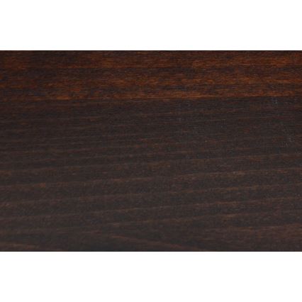 Pat dublu din lemn masiv ANGELA 180x200 cm nuc închis